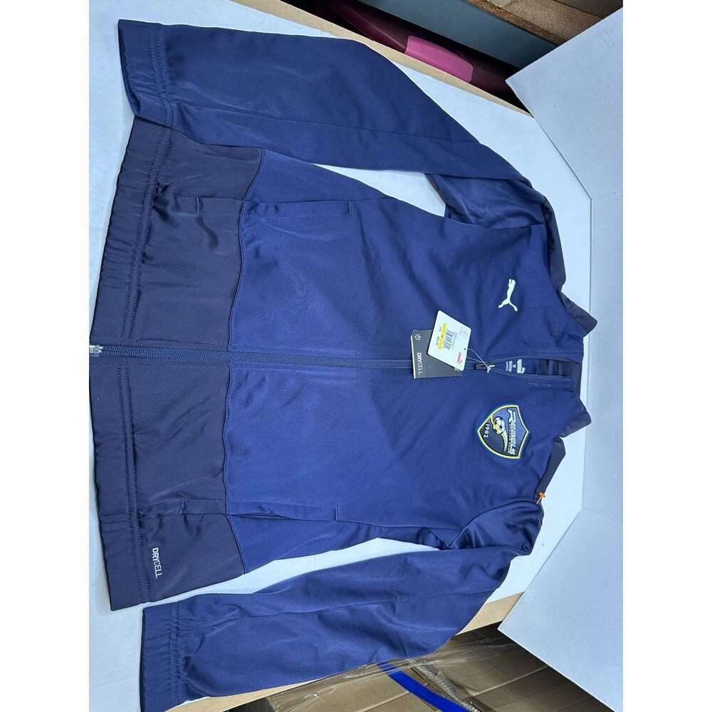 Puma Men's Drycell Moisture Rebels Soccer Club FC Full-Zip Jacket M New Tags
